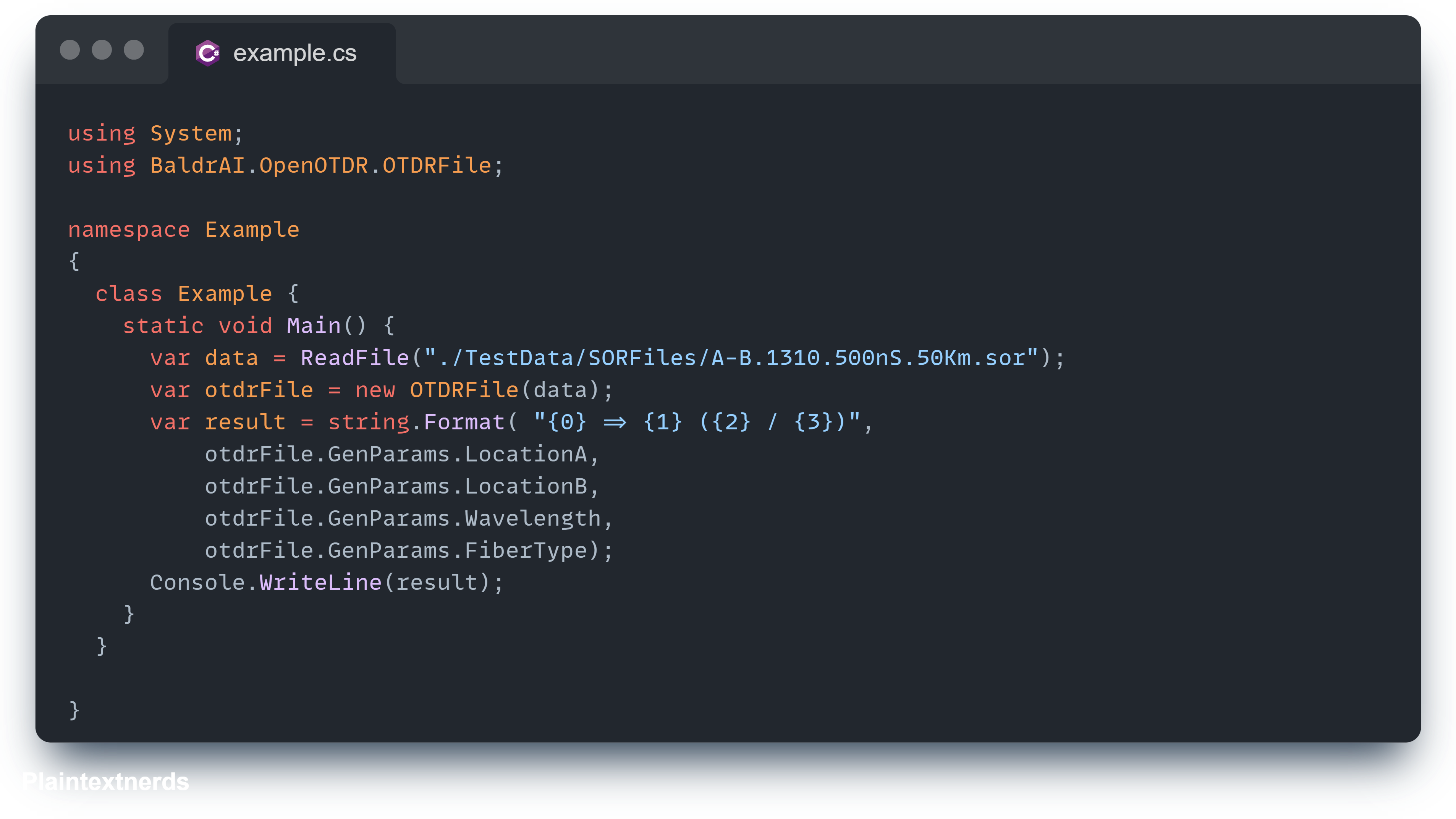 OTDRFile